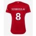 Günstige Liverpool Szoboszlai Dominik #8 Heim Fussballtrikot Damen 2023-24 Kurzarm